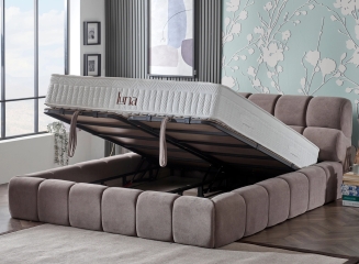 Pat tapitat Serabed Paturi tapitate Serabed cu lada de depozitare